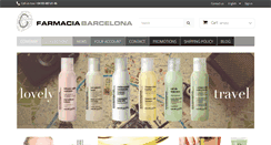 Desktop Screenshot of farmaciabarcelona.com